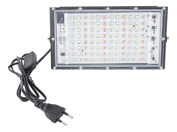 Reflector Foco Led Multicolor 100w C/control Con Interruptor