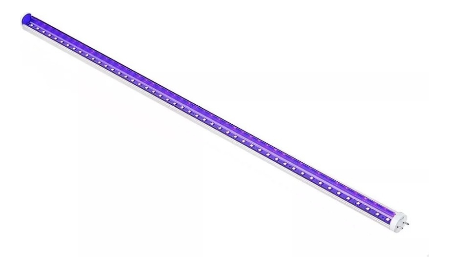 Tubo Led 60 Cm Luz Negra Uv Ultravioleta Cotillon Fluor Neon