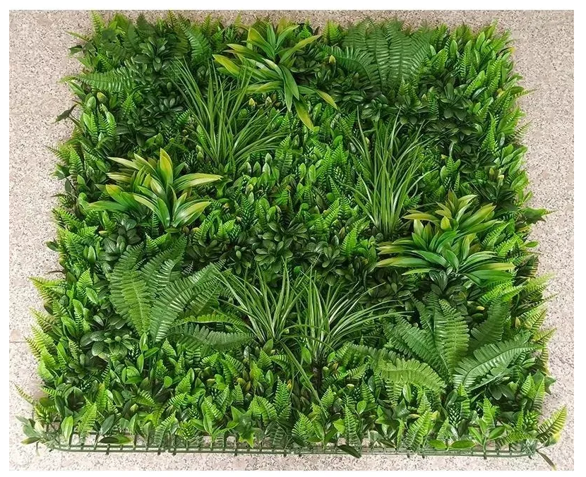 Jardin Vertical Tropical 1 X 1 M Plantas Artificiales - Imagen 2