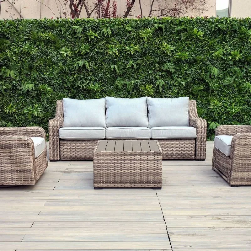 Jardin Vertical Tropical 1 X 1 M Plantas Artificiales - Imagen 6