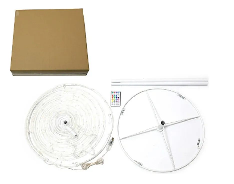 Árbol De Navidad En Espiral Luces Led Multicolor - Imagen 7