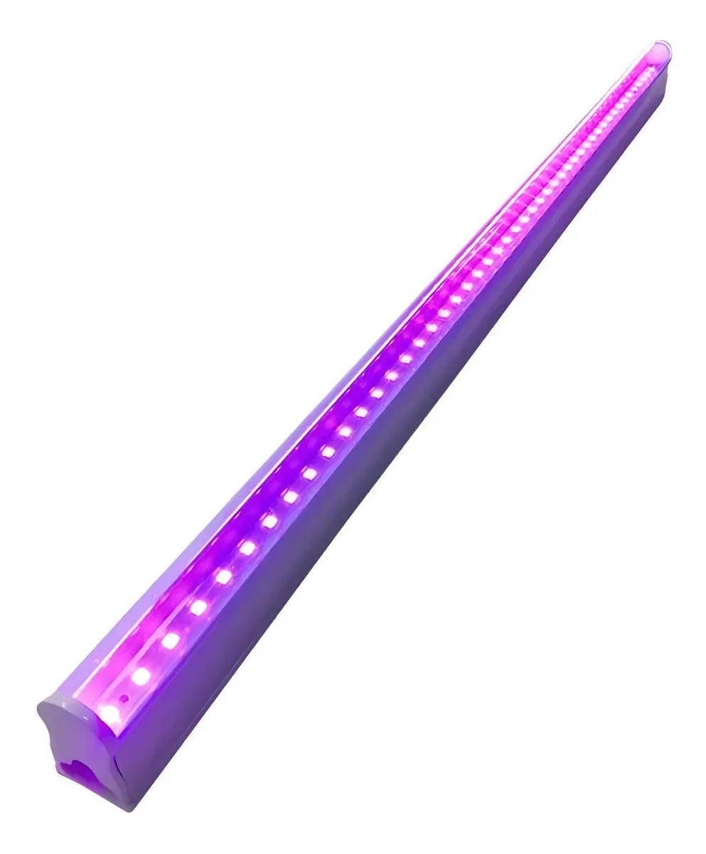Tubo Led 30 Cm Luz Negra Uv Ultravioleta Cotillon Fluor Neon